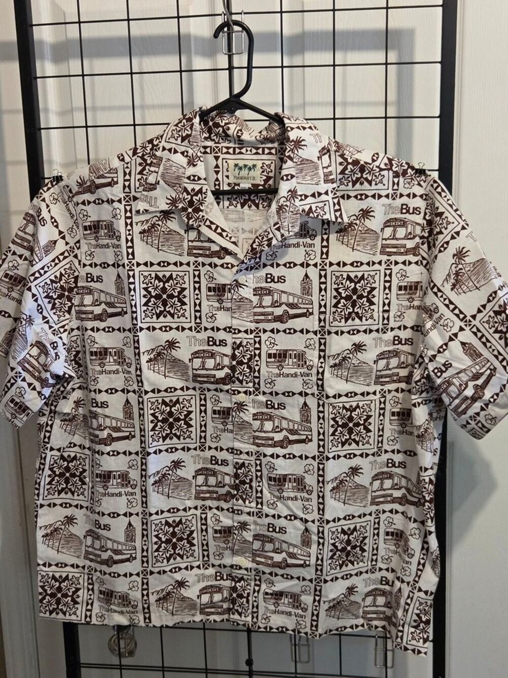 90s Vintage Hawaii I.D. City Express TheBus Shirt